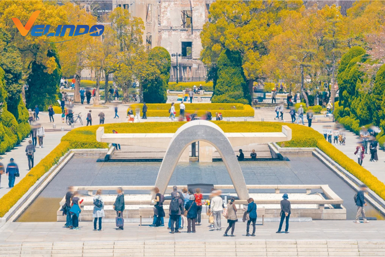 tempat wisata di jepang Hiroshima Peace Memorial Park