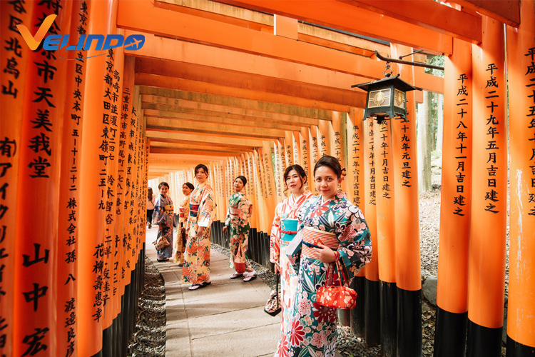 tempat wisata di jepang Kuil Fushimi Inari foto